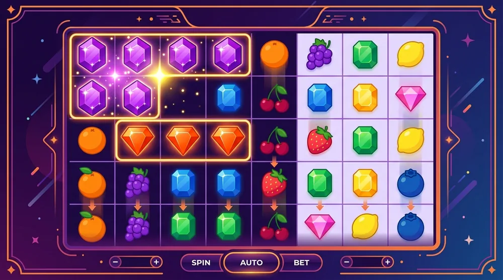 Dede oyunu nedir sorusunu anlatan 6x5 slot ızgarası görseli