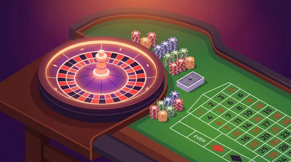 Milyar.com canlı casino rulet masasını gösteren görsel