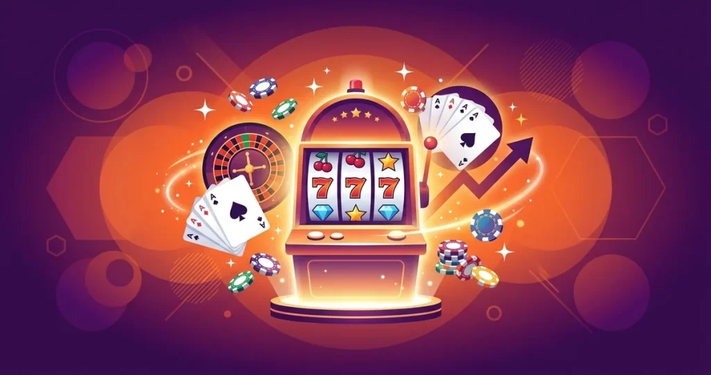 Milyar.com casino oyunları slot, rulet ve kart temalı kapak görseli